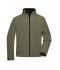 Herren Men's Softshell Jacket Olive 7306