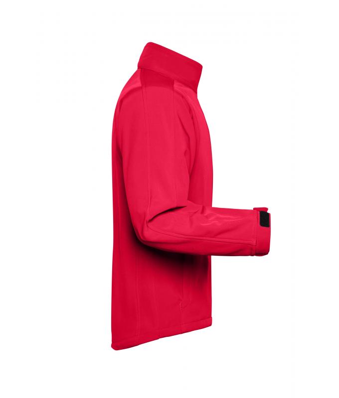 Herren Men's Softshell Jacket Red 7306