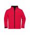 Kids Softshell Jacket Junior Red 7307