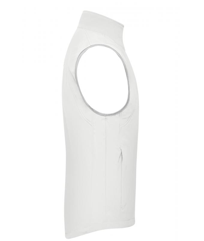 Homme Gilet softshell homme Blanc-cassé 7308