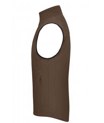 Homme Gilet softshell homme Marron 7308