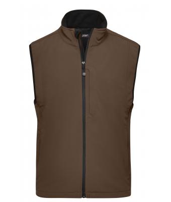 Homme Gilet softshell homme Marron 7308