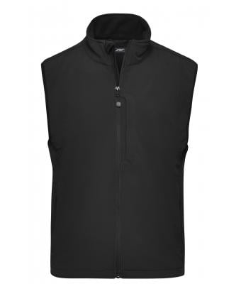 Men Men's Softshell Vest Black 7308