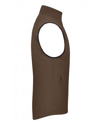 Herren Men's Softshell Vest Brown 7308