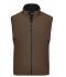 Men Men's Softshell Vest Brown 7308