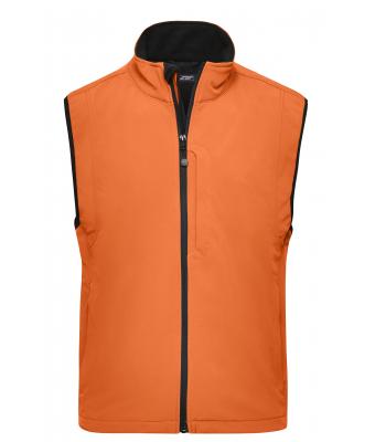 Men Men's Softshell Vest Pop-orange 7308
