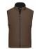 Men Men's Softshell Vest Brown 7308