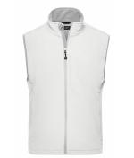 Men Men's Softshell Vest Off-white 7308