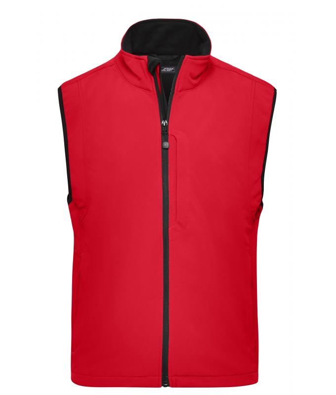 Men Men's Softshell Vest Red 7308