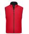 Herren Men's Softshell Vest Red 7308