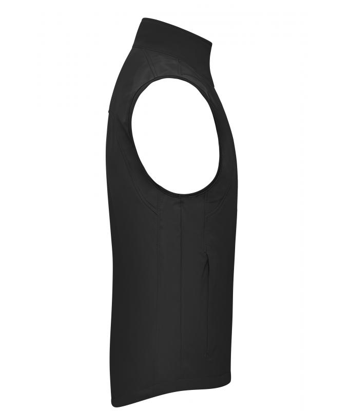 Herren Men's Softshell Vest Black 7308