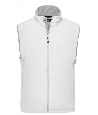 Men Men's Softshell Vest Off-white 7308