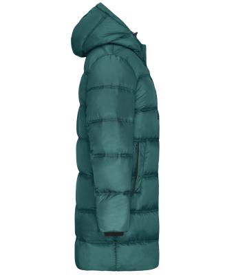 Femme Manteau court d’hiver femme   GRS Vert-fumé 11801