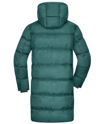 Femme Manteau court d’hiver femme   GRS Vert-fumé 11801