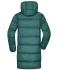 Femme Manteau court d’hiver femme   GRS Vert-fumé 11801