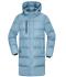 Femme Manteau court d’hiver femme   GRS Bleu-laiteux 11801