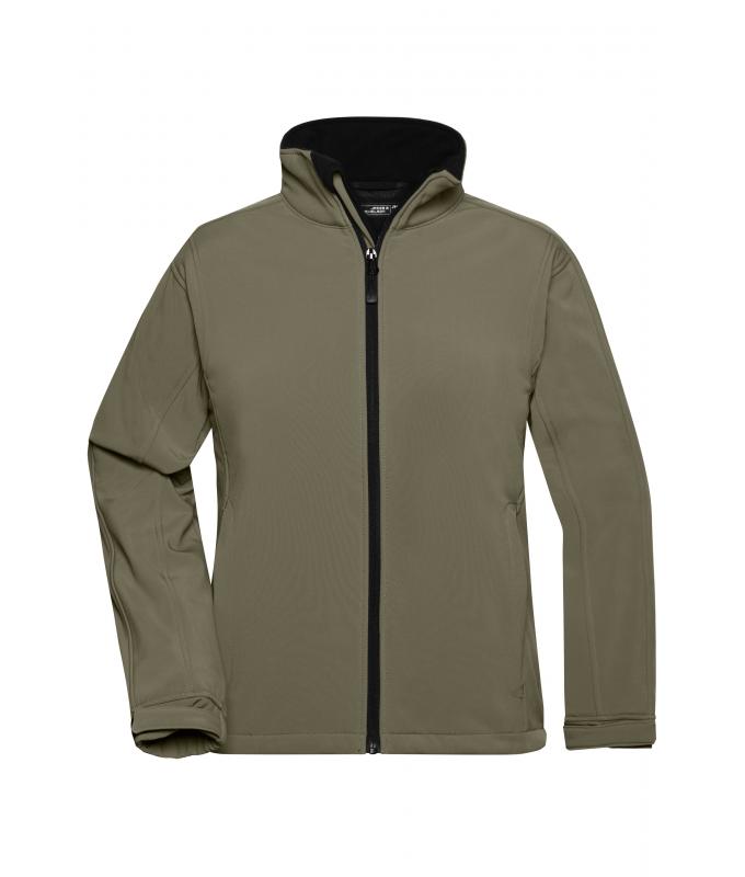 Damen Ladies' Softshell Jacket Olive 7309