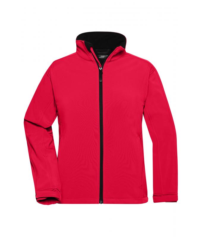 Damen Ladies' Softshell Jacket Red 7309
