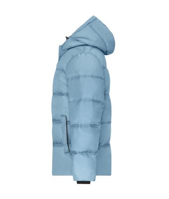 Men Men's Winter Jacket   GRS Milky-blue 11804