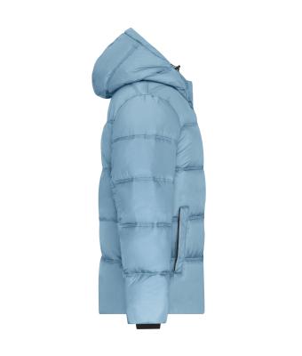 Men Men's Winter Jacket   GRS Milky-blue 11804