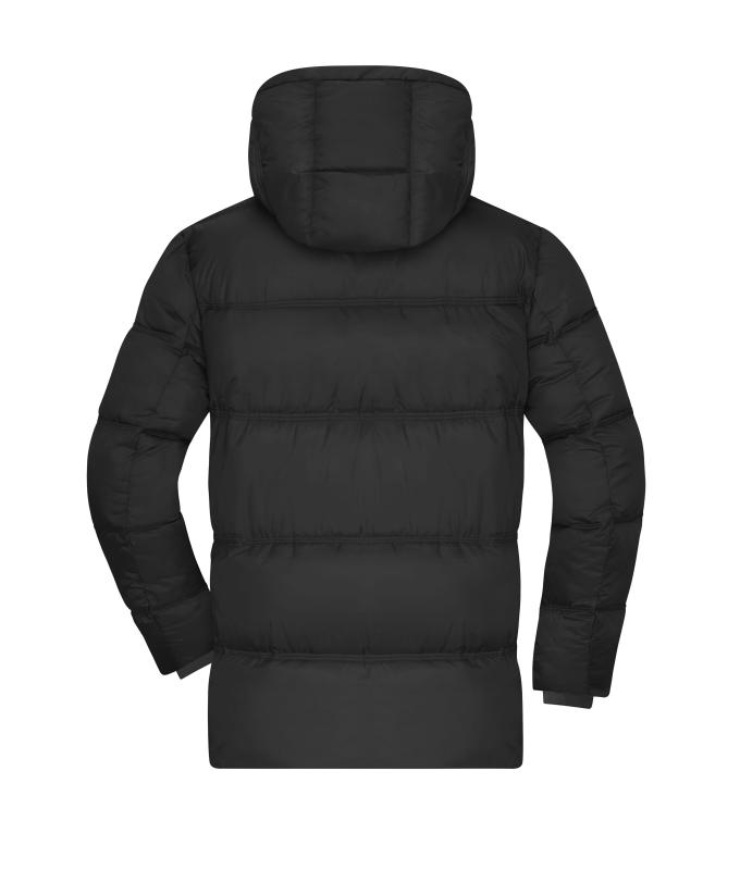 Men Men's Winter Jacket GRS Black 11804