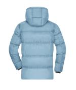 Men Men's Winter Jacket GRS Milky-blue 11804