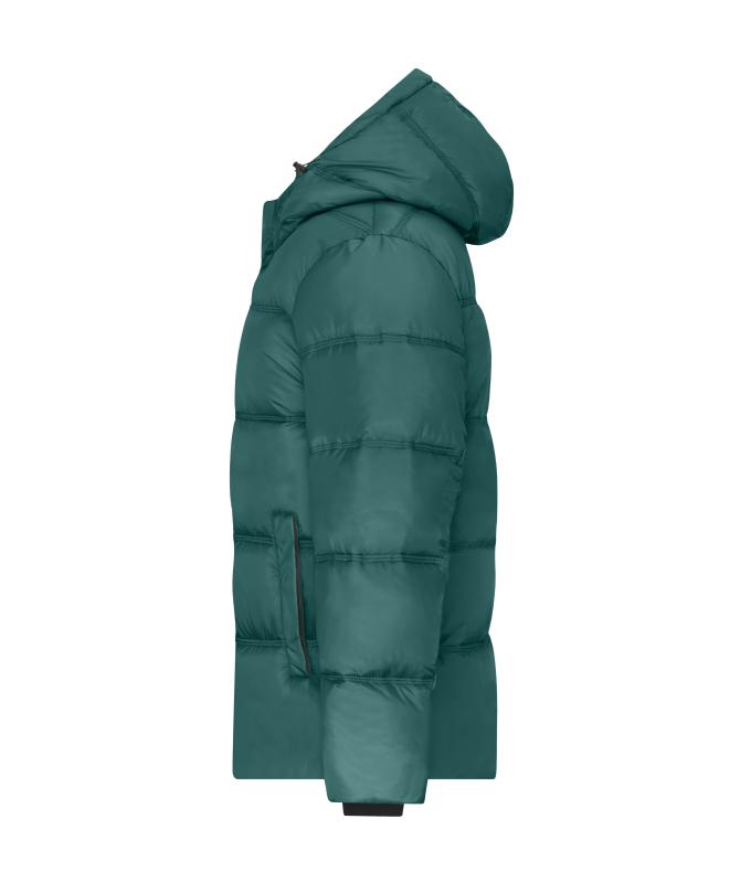 Men Men's Winter Jacket GRS Smoky-green 11804