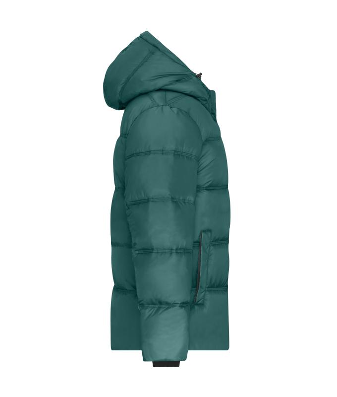 Men Men's Winter Jacket GRS Smoky-green 11804