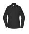Damen Ladies' Shirt - SLIM FIT - Black 11818