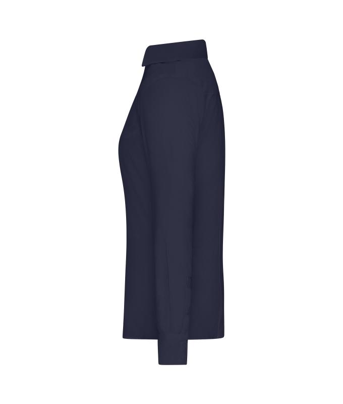 Damen Ladies' Shirt - SLIM FIT - Navy 11818
