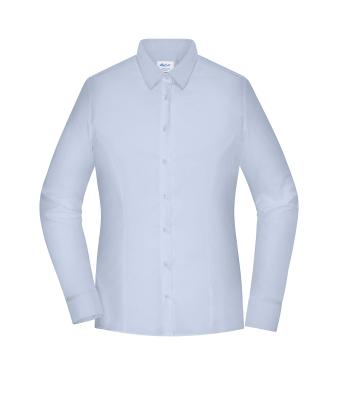 Damen Ladies' Shirt - SLIM FIT - Light-blue 11818