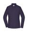Damen Ladies' Shirt - SLIM FIT - Deep-purple 11818