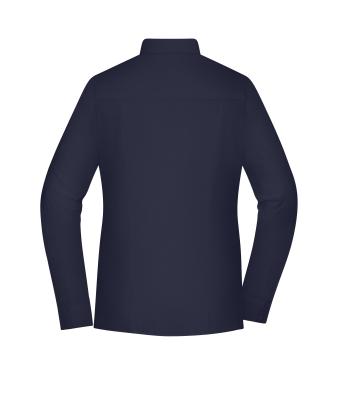 Dames Ladies' Shirt - SLIM FIT - Navy 11818