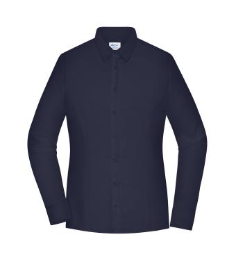 Dames Ladies' Shirt - SLIM FIT - Navy 11818