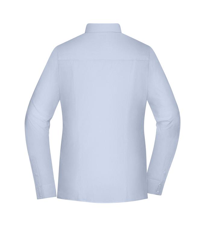 Dames Ladies' Shirt - SLIM FIT - Lichtblauw 11818