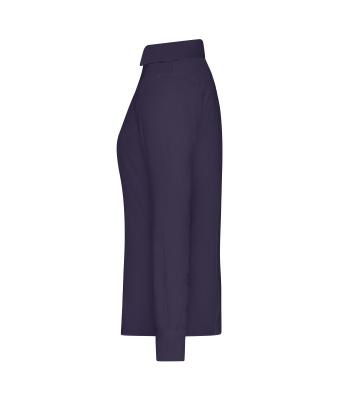 Damen Ladies' Shirt - SLIM FIT - Deep-purple 11818