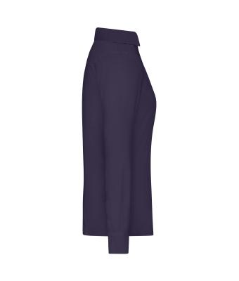 Damen Ladies' Shirt - SLIM FIT - Deep-purple 11818