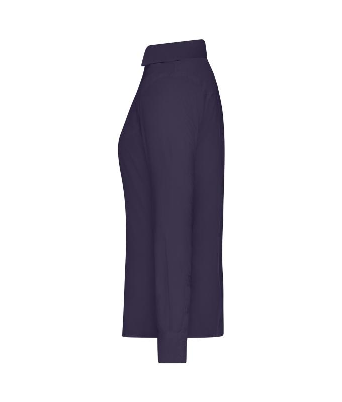 Dames Ladies' Shirt - SLIM FIT - Diep-paars 11818