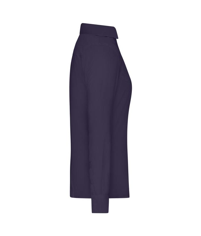 Dames Ladies' Shirt - SLIM FIT - Diep-paars 11818