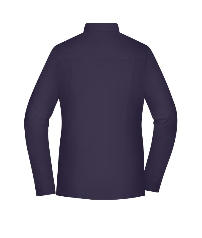 Dames Ladies' Shirt - SLIM FIT - Diep-paars 11818
