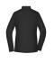 Damen Ladies' Shirt - SLIM FIT - Black 11818