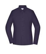Ladies Ladies' Shirt - SLIM FIT - Deep-purple 11818