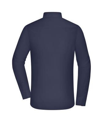 Men Men's Shirt - SLIM FIT - Navy 11816