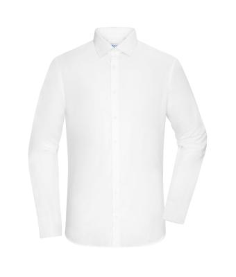 Herren Men's Shirt - SLIM FIT - White 11816