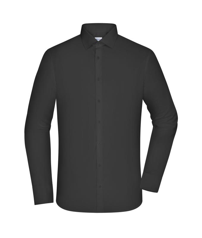 Heren Men's Shirt - SLIM FIT - Zwart 11816
