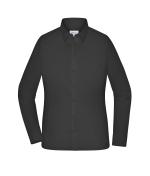 Damen Ladies' Shirt - MODERN FIT - Black 11819