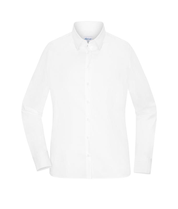 Damen Ladies' Shirt - MODERN FIT - White 11819