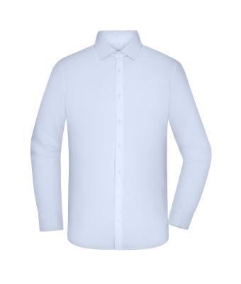Herren Men's Shirt - MODERN FIT - Light-blue 11817