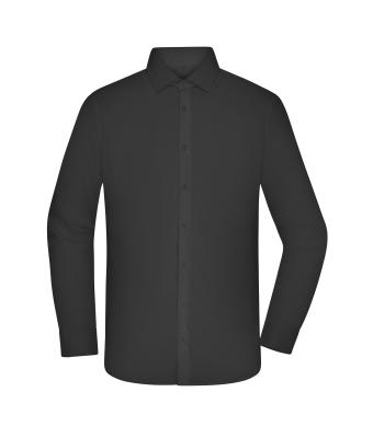 Herren Men's Shirt - MODERN FIT - Black 11817