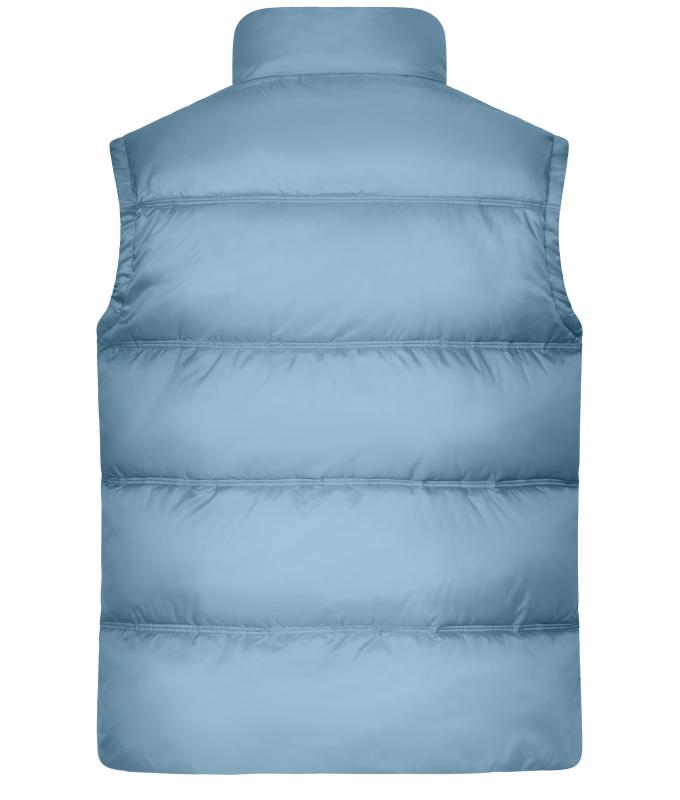 Men Men's Winter Vest GRS Milky-blue 11996
